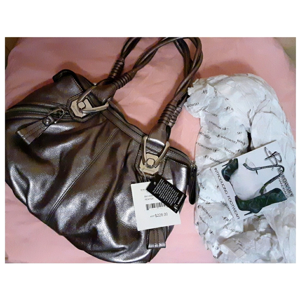 BMAKOWSKY genuine leather purse